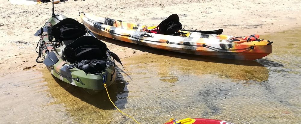 Kayaks Tandem Galaxy Kayaks como novos