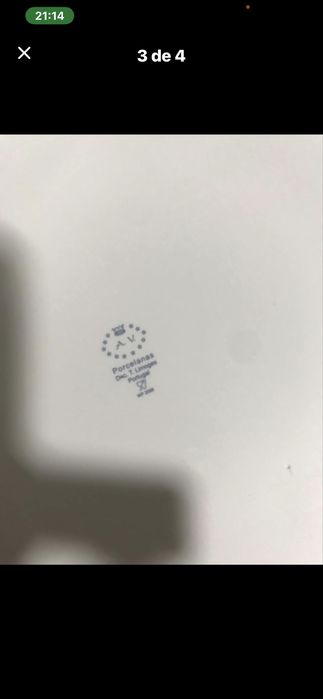 Decoracao Conjunto secretaria porcelana VA