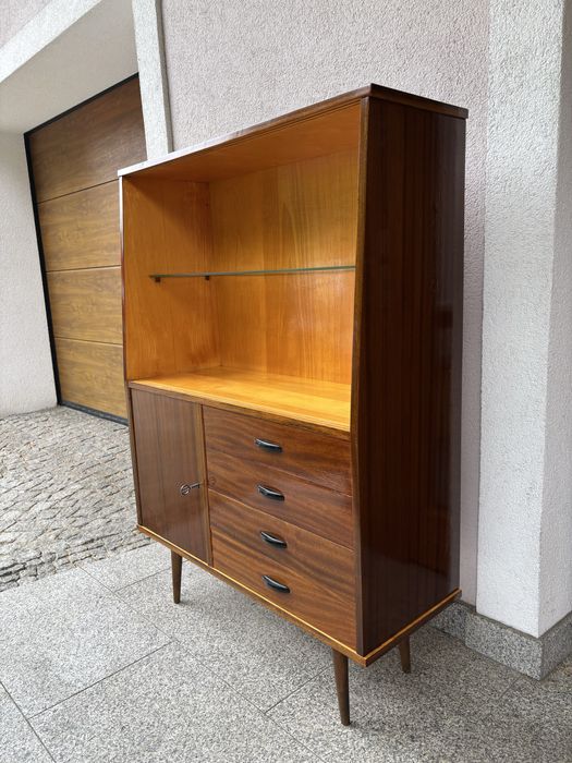 Swietny Stan! Designerska Witrynka Lata 70te XXw Design PRL