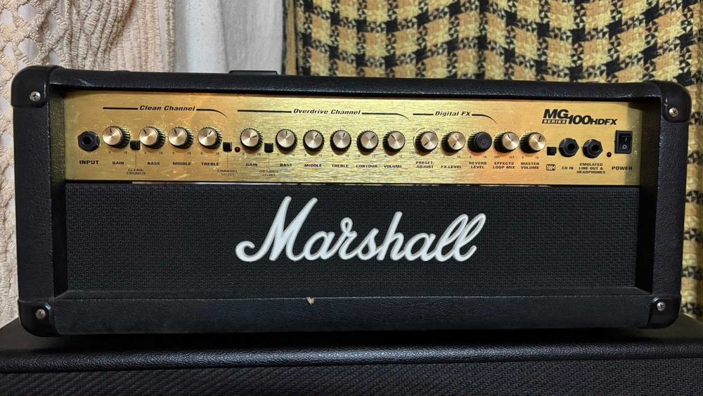 Marshall MG100HDFX 100W + Footswitch – 100% Funcional