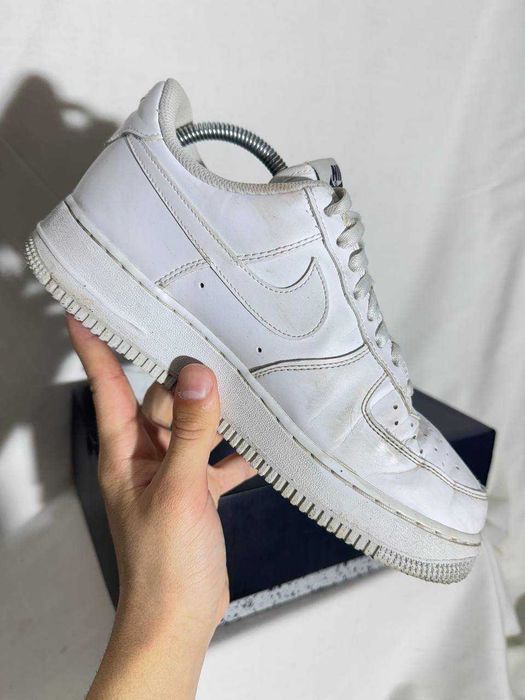 Nike Air Force 1 White Drip Drill Y2k Swag