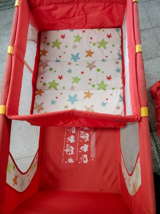 Cama viagem criança com  berço