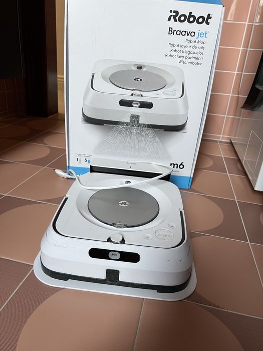 Robot Braava Jet m6 | Inteligentny Mop | Dobry stan | Zestaw