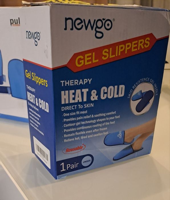 Newgo kapcie żelowe ochrona przed skutkami chemioterapii