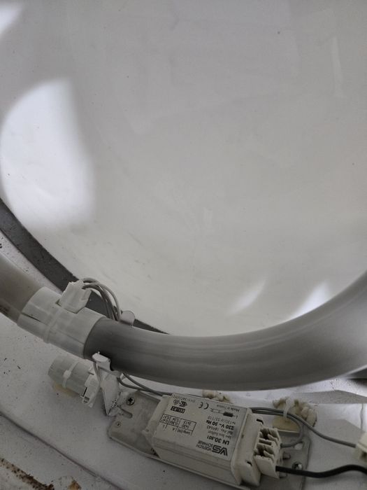 Reclame publicidade com luz