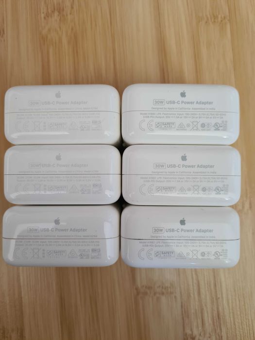 Блок живлення Apple 30W USB-C A2164 A1882 Air M1 гарантія 3 міс