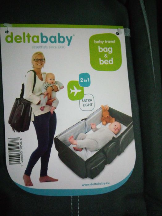 2w1 Torba - przewijak Delta Baby idealna na każdy wyjazd