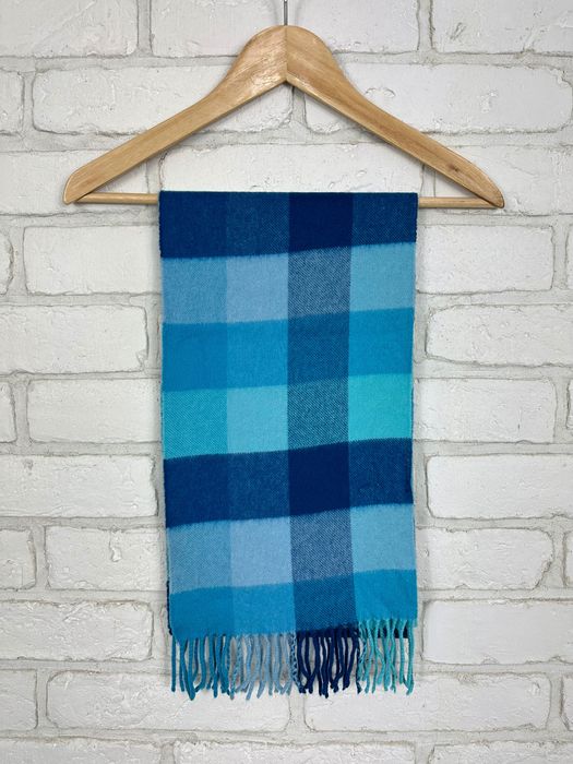 Kaszmirowy szal w kratę Johnstons cashmere