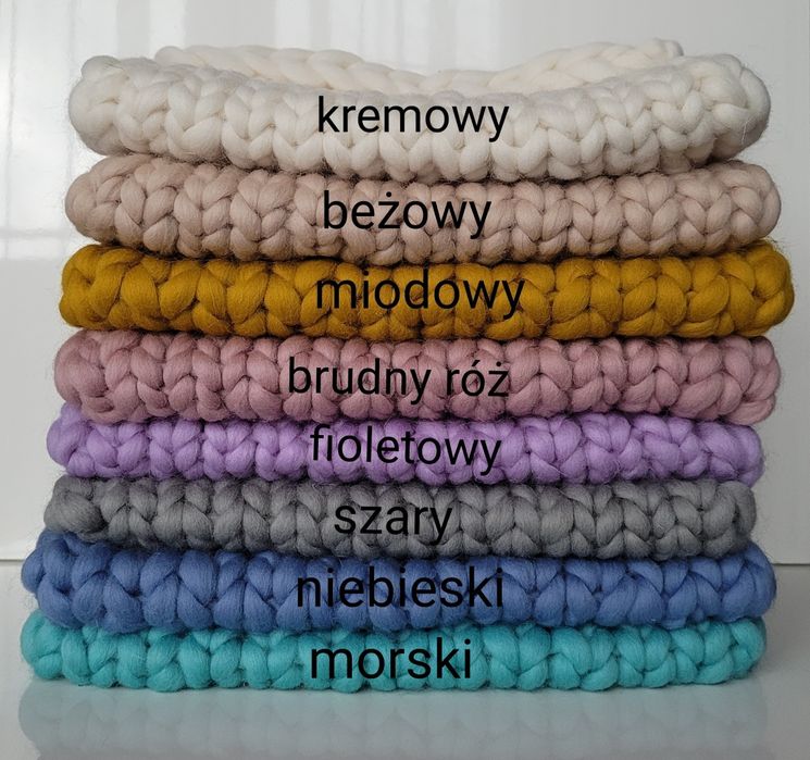 Kocyk czesankowy do sesji NB