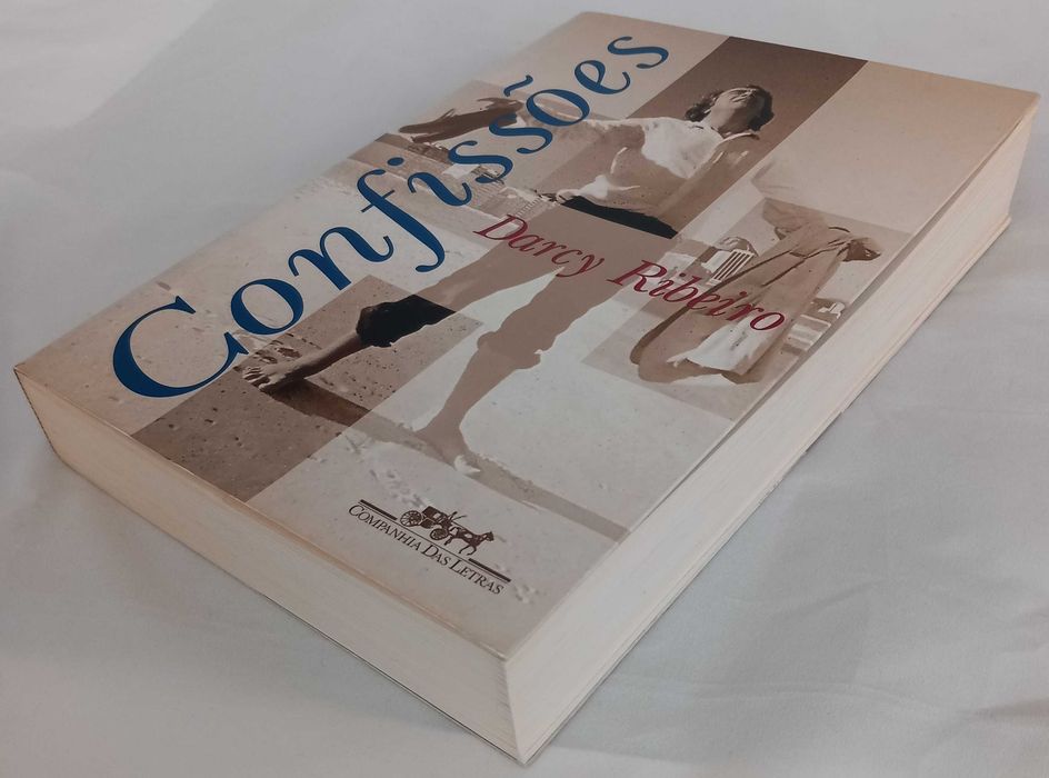 Livro Confissões de Darcy Ribeiro, ilustrações de Oscar Niemeyer [Portes Incluídos]