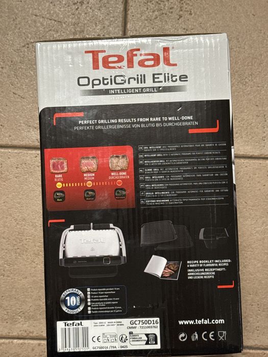 Tefal OptiGrill Elite GC750D - Grill elektryczny