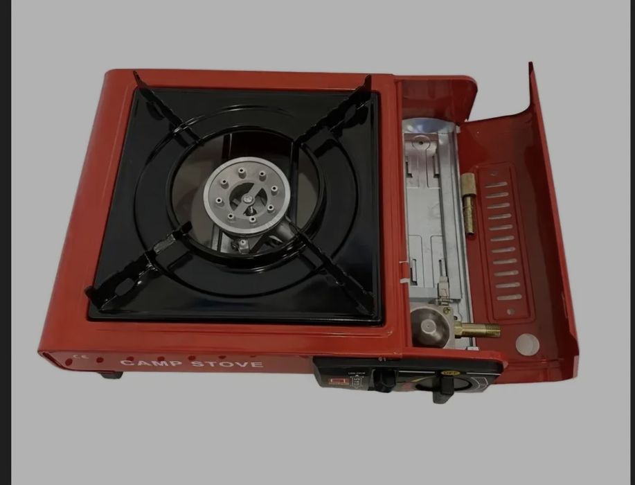 Портативна газова плитка під великий і маленький балон QT-155В Camp St