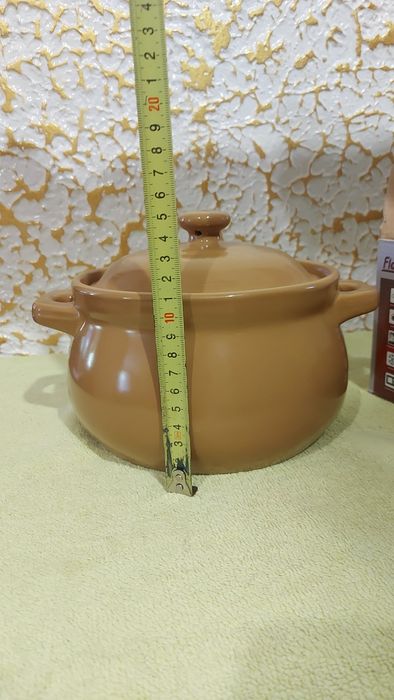 Кастрюля жаропрочная Flamberg НОВАЯ на 2л.