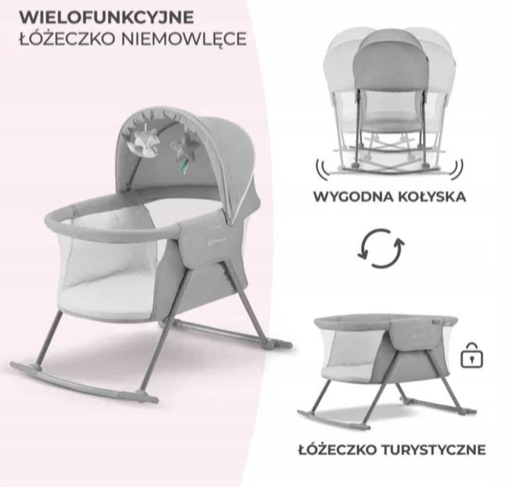 Łóżeczko 3w1 lovi kołyska