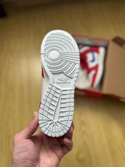 Оригінал! Кросівки  Nike Dunk High 4Th Of July (DX2661-100)