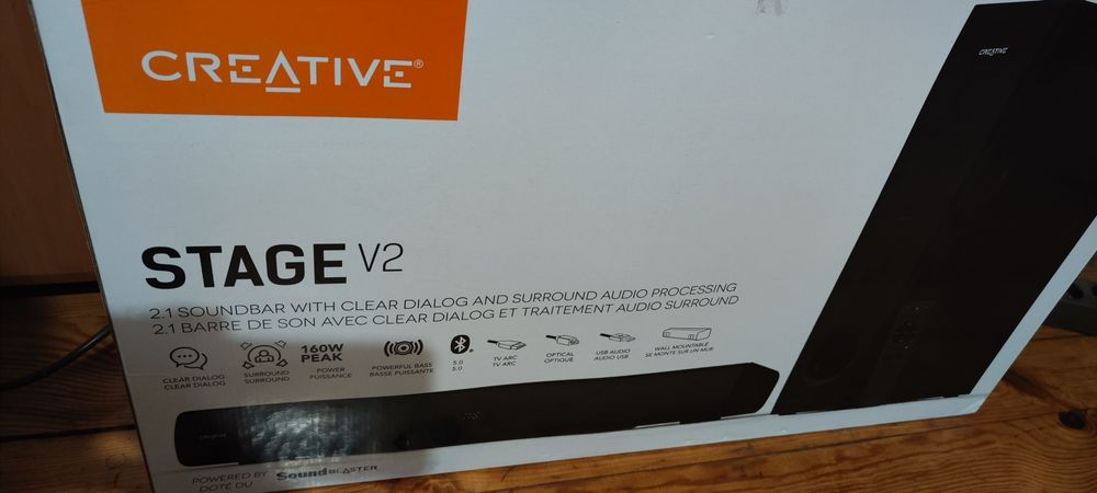 Soundbar Creative Stage 2.1 V2 jak nowy