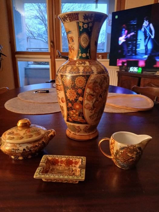 Wyroby fajansowe w stylu chinskim