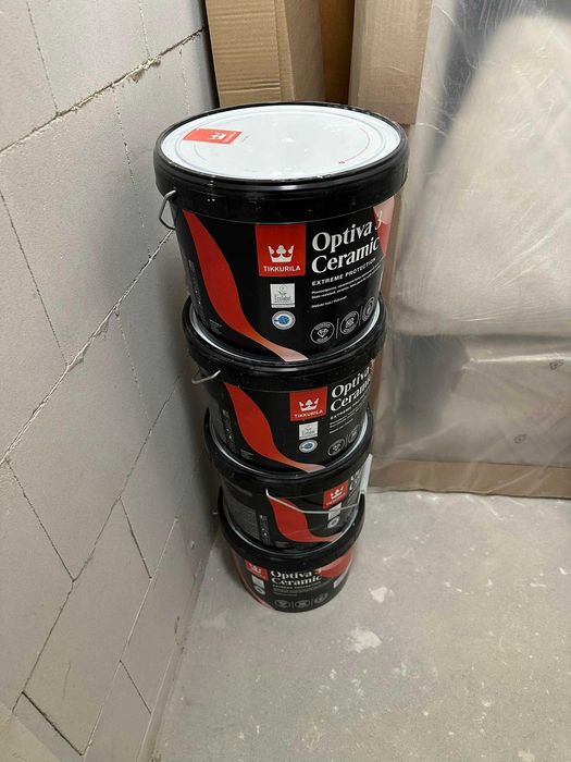 Farba Tikkurila Optiva Ceramic 3 kolor NCS S 1000N Mat