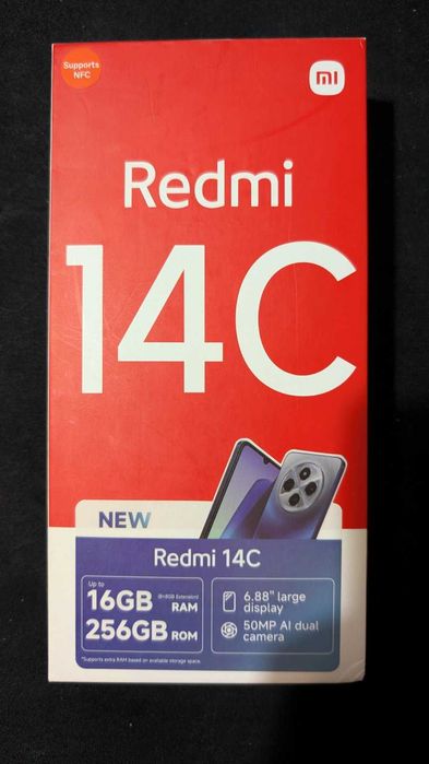 Xiaomi Redmi 14C 8/256GB Midnight Black