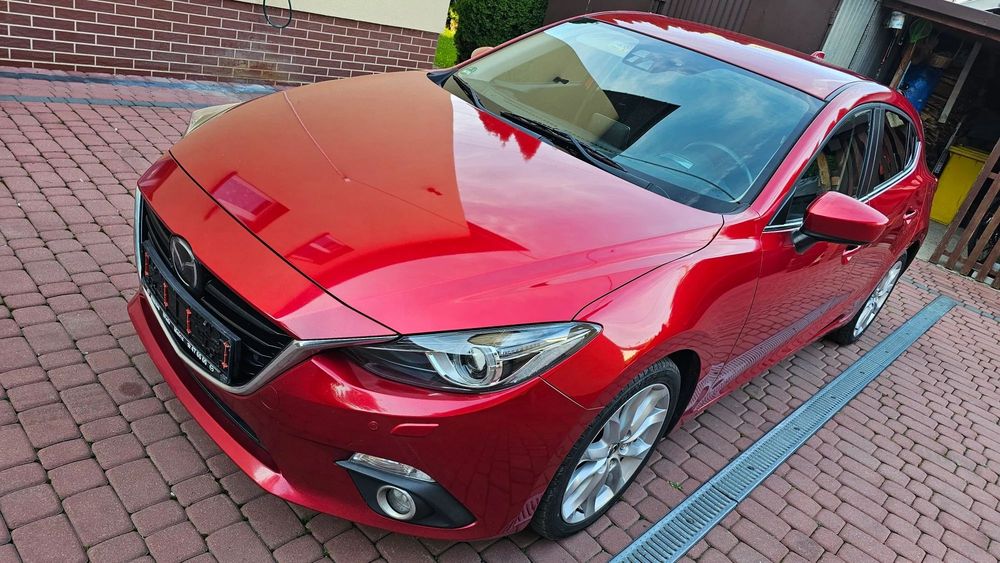 Mazda 3 Mazda 3 III 2.0 165KM 2014r Rej 2015r z Niemiec Opłacona BDB Sanok
