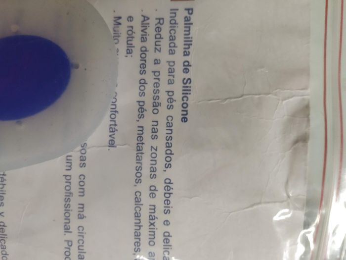 'Palmilha silicone M Orthia