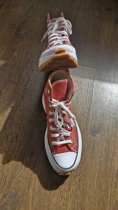 All Star Converse Plataforma Originais, Cor Salmão