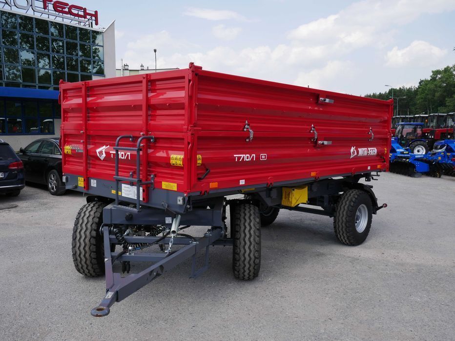 Przyczepa Rolnicza Dwuosiowa 6 ton 8 ton METAL-FACH 2025r