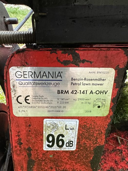 Газонокосарка GERMANIA самохідна