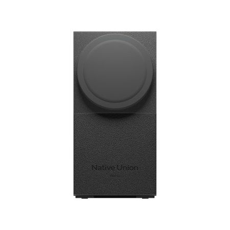 Native Union Rise 2-in-1 Qi2 Wireless Charger - bezprzewodowa ładowarka Qi2 15W do dwóch urządzeń kompatybilna z MagSafe (black)