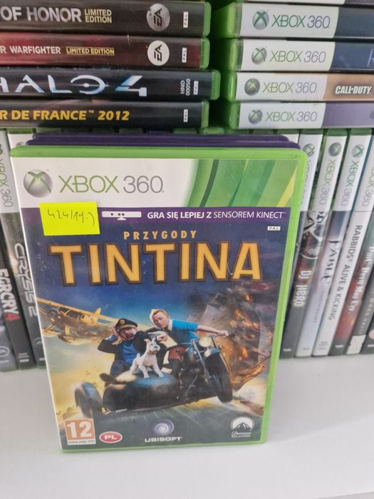 Przygody Tintina PL xbox 360