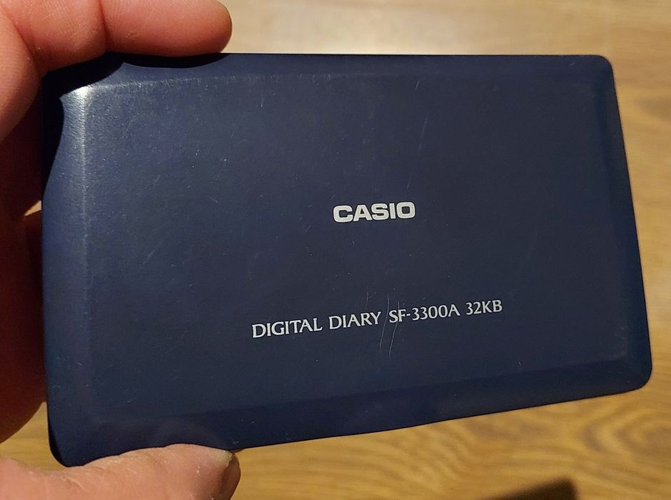 Casio sf-3300a Digital diary