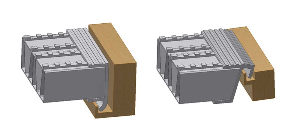 Najazdy aluminiowe PROFESSIONAL 2800x610x120mm mocowanie dolne 15 ton