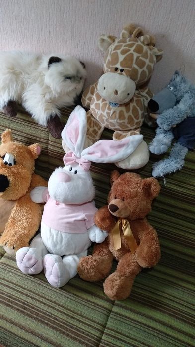 Мягкие игрушки, купленные в магазине СМІК