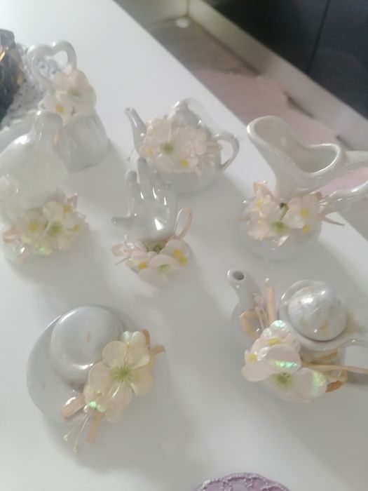 Peças decorativas miniaturas