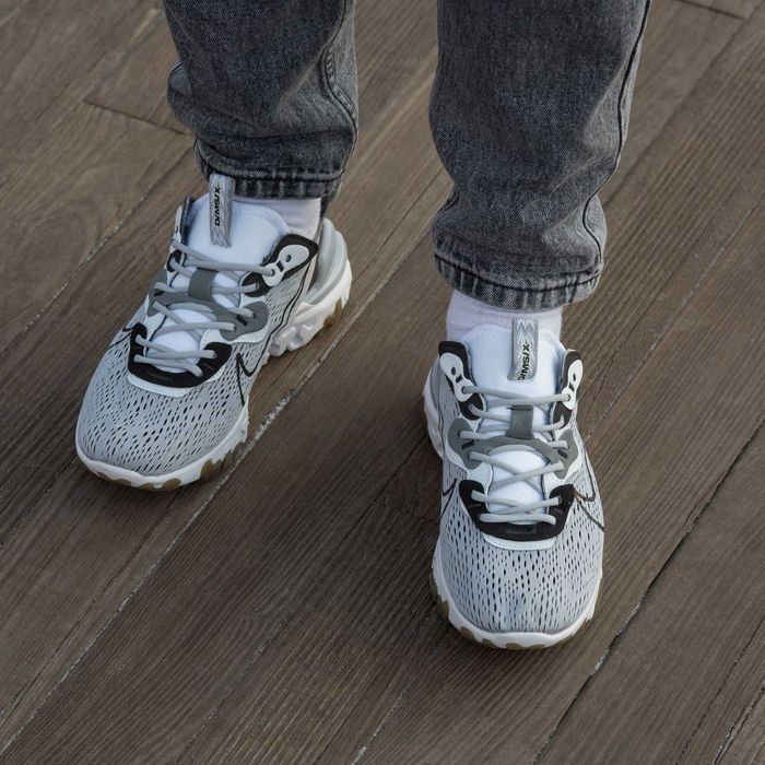 Чоловічі кросівки Nike React Vision "Grey" Розміри 40-45