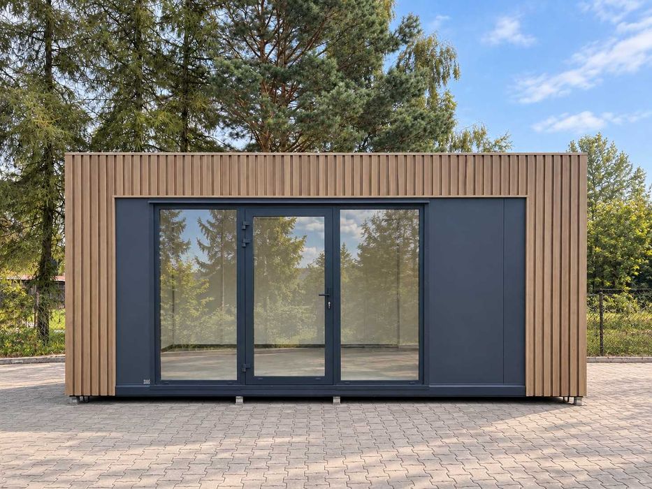 Kontener Pawilon Handlowy biurowy Mieszkalny 9x3(900x300cm) -STAGO