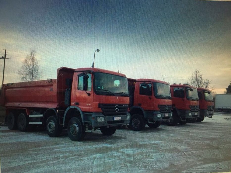 Usługi transportowe samochodami 3,5-20 ton: piasku,ziemi,kruszywa!