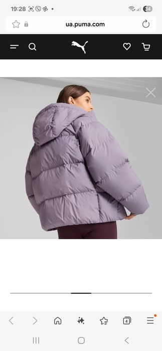 Продам пуховик Puma