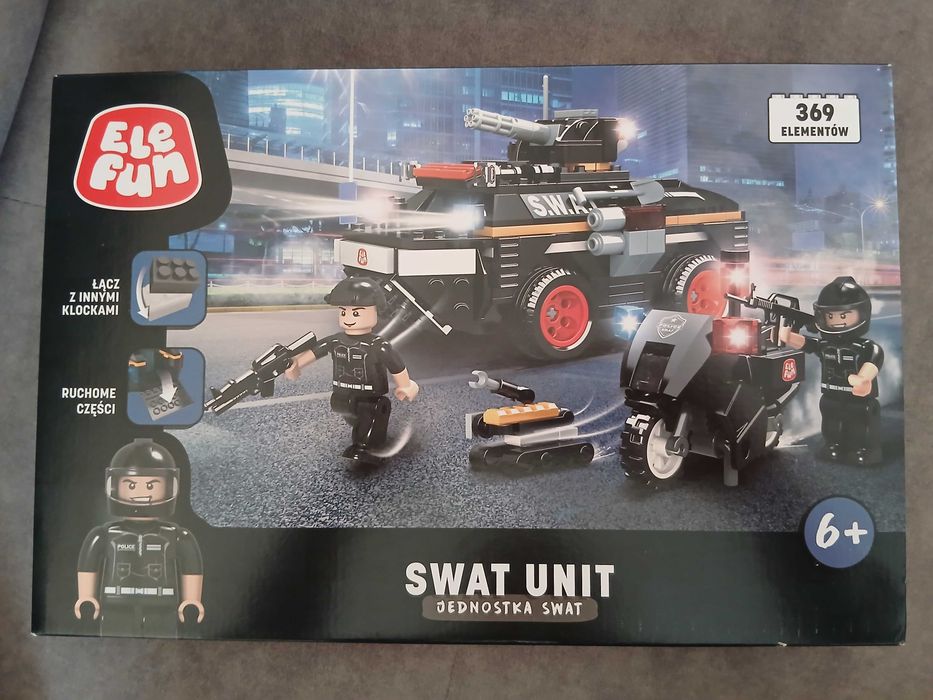 Klocki Elefun Jednostka Swat Policja