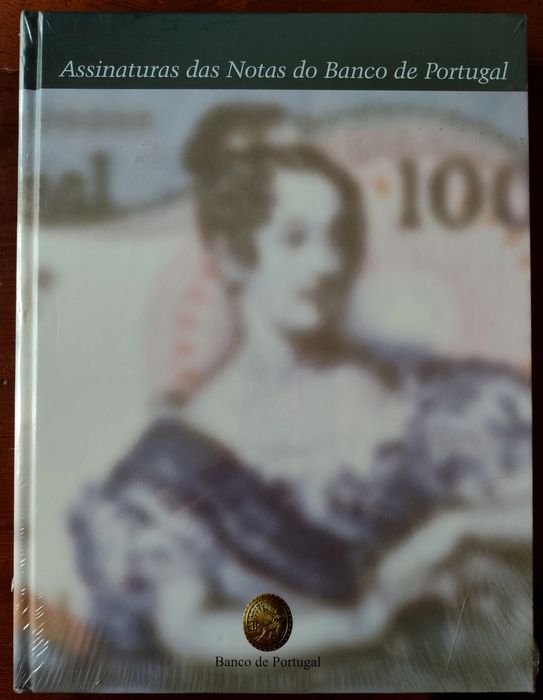 Livro Assinaturas das Notas do Banco de Portugal