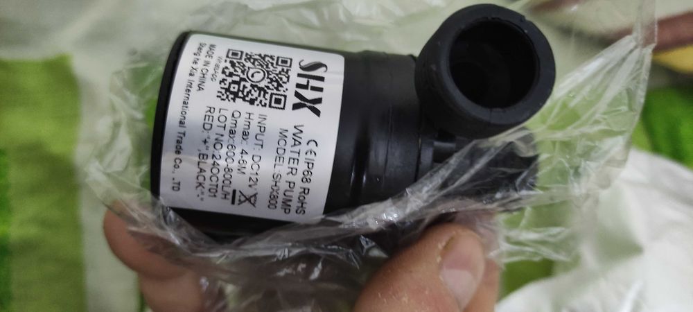 Циркуляционний насос опалення 8-24в для гарячей води новий 12-24в