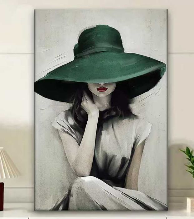 Nowy obraz na płótnie kobieta