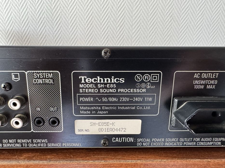 Equalizer Technics SH-E85