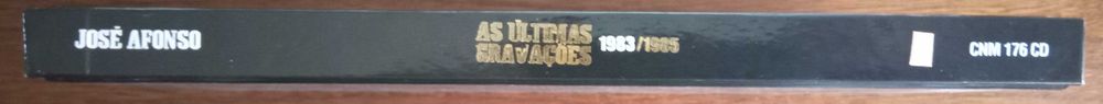 José Afonso	- - - - -		As Últimas Gravações	- - - - -	4 X CD