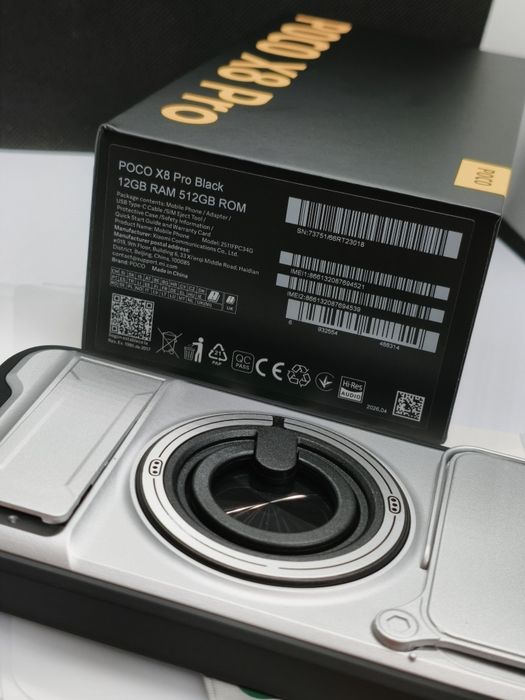 Xiaomi Poco X8 PRO - 12 GB/ 512 GB, Black 3 anos de Garantia + Extras