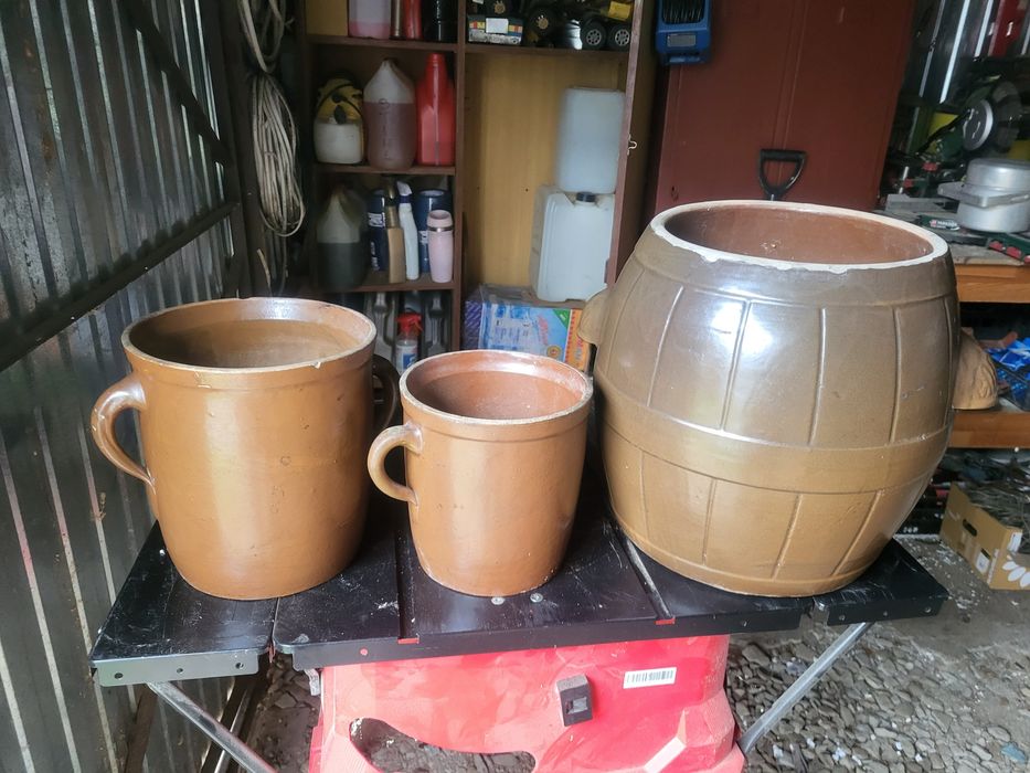 Garnki krzemionkowe, donice na kwiaty