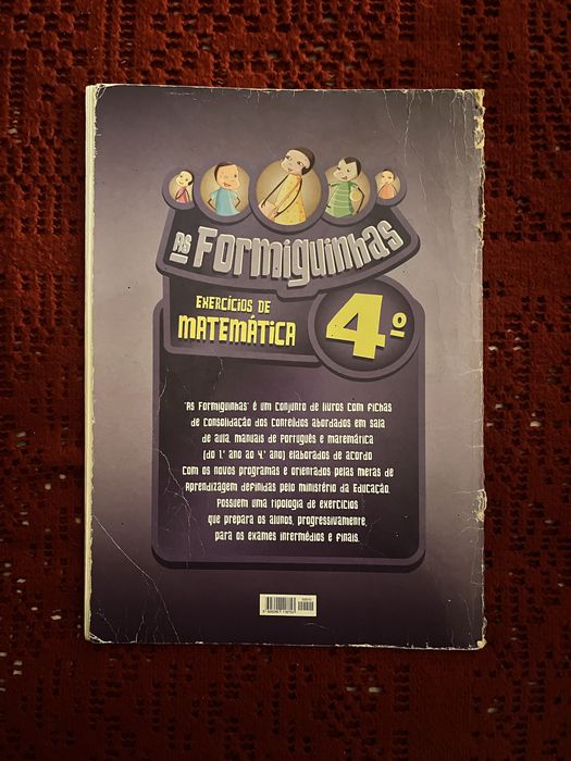 Formiguinhas - Livro de Exercícios de Matemática - 4.º Ano