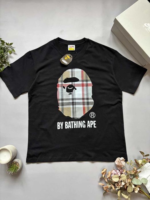 Bape x Burberry футболка