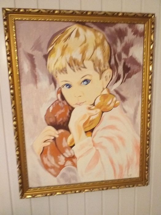 Obraz Olejny Portret chłopca