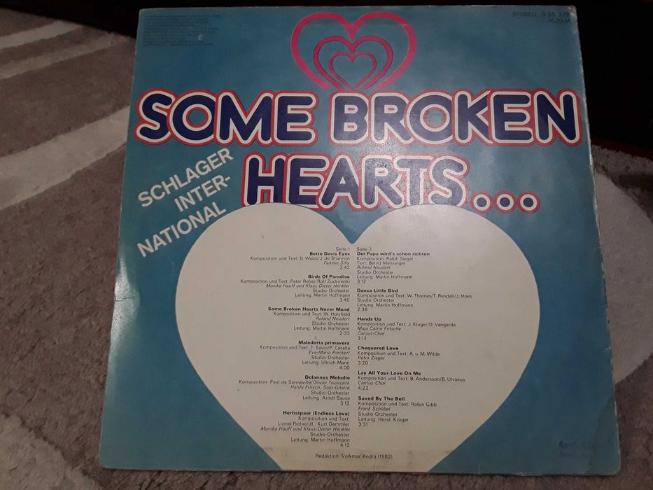 пластинка сборник	Some broken hearts